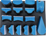 Hook and Loop Sanding Block Set 16 pcs