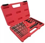 Screws and stud removal set 25-piece