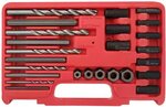 Screws and stud removal set 25-piece