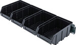 Visual Storage Box Set with Suspension Rail for Storage System Combination 4 pcs.