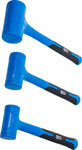Dead Blow Hammer Set Soft Head Ø 47 / 55 / 65 mm 450 / 765 / 1275 g 3 pcs