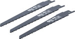 Reciprocating Saw Blade Set for Wood for BGS 7367 3 pcs