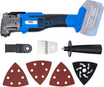 Cordless Multifunction Tool brushless 18 V without rechargeable Battery