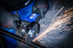 Cordless Angle Grinder brushless 18 V without rechargeable Battery