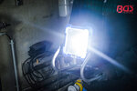 Cordless LED Work Lamp foldable 18 V without rechargeable Battery