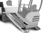 Aluminum ramps 3000x360mm 2330kg
