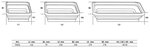 Magnetic Shell Set Silicone foldable 3-pcs