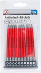 Anti-Slip Bit Set magnetic 110 mm 10 pcs