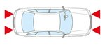 Car lamp 12V 21/4W BAZ15d x10 piece