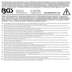 Battery Terminal Clamp with flat Plug Fuse for BGS 63506