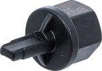 Oil drain plug wrench for VAG