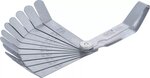 Precision Feeler Gauges, bent 12 Blades
