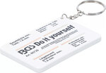 Tyre Tread Depth Gauge with Keychain 0 - 20 mm