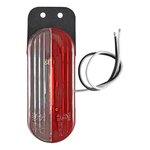 Width light LED red/white left