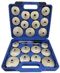 Oil filter cover set 23 pcs aluminum