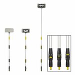 Wash brush 3D with shampoo reservoir telescopic handle 2.5 meter