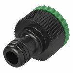 Threaded tap connector