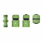 Connector set for garden hose 4-pieces
