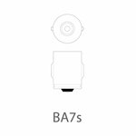 Car lamp 12V 2W BA7s x10 piece