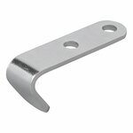 Screw-on hook metal 52 x 13 x 2 mm