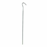 Tent peg 25cm metal with open eye