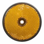 Reflector orange 60mm screw mounting