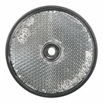 Reflector white 60mm screw mounting