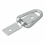 Cargo lashing D-ring 2 parts 72 x 16 mm