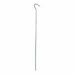 Tent peg 30cm metal with open eye