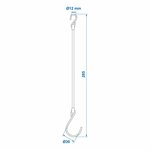Securing chain PVC