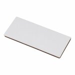 Orange reflector 82x36mm self-adhesive