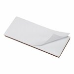 Orange reflector 82x36mm self-adhesive