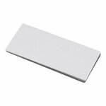 White reflector 82x36mm self-adhesive