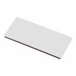 Red reflector 82x36mm self-adhesive