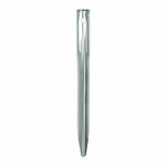Tent peg 22cm metal half-round