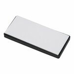 Reflector red 85x39mm self-adhesive with base plate
