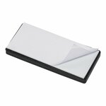 Reflector red 85x39mm self-adhesive with base plate