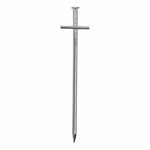 Rock pin 17cm metal with welded-on cross pin