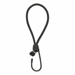 Tent tensioner elastic black with hook