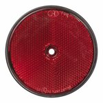 Reflector red 80mm screw attachment