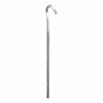 Rock peg 22cm metal square