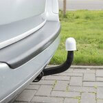 Tow bar cap white