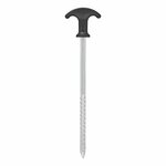 Tent peg 20.5 cm galvanised steel screw-on