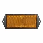Reflector orange 104x40mm screw mounting