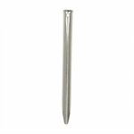 Tent peg 22cm aluminium half round