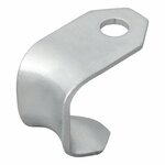 Hook screwable metal 37 x 25 x 3 mm