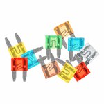 Mini fuses assorted 10 pieces