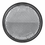 White reflector 60mm with bolt 5mm