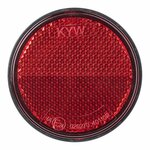 Red reflector 60mm with bolt 5mm