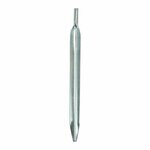 Tent peg 25cm metal with hook